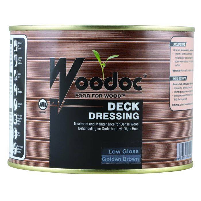 Woodoc Deck Dressing Golden Brown 1L