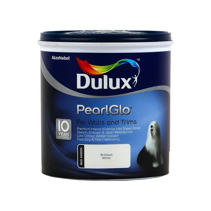 Dulux PearlGlo Brilliant White 1L