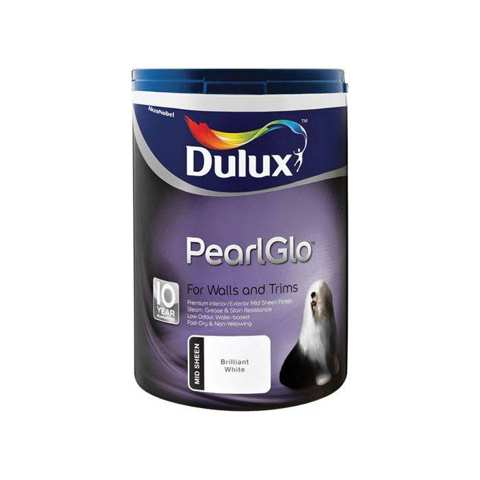 Dulux PearlGlo Brilliant White 5L