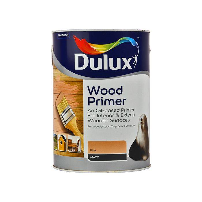 Dulux Wood Primer Pink 5L