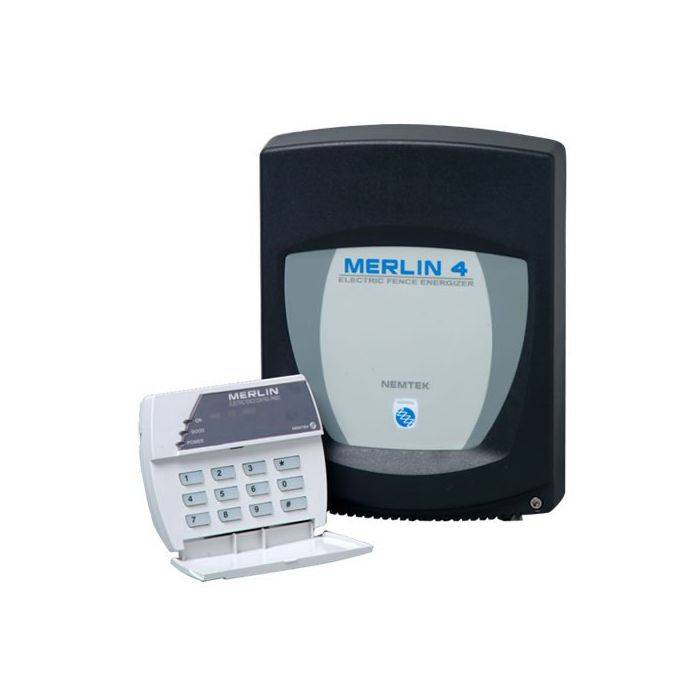Nemtek Merlin 4 Electric Fence Energizer With Keypad