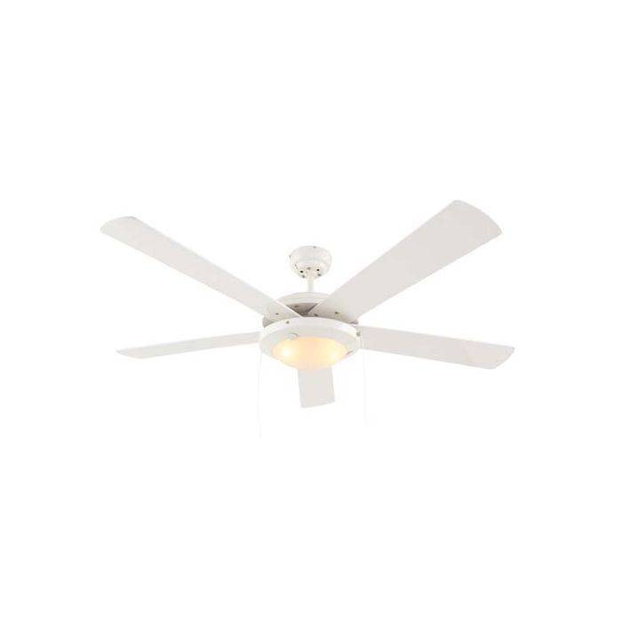 Eurolux White Comet Ceiling Fan