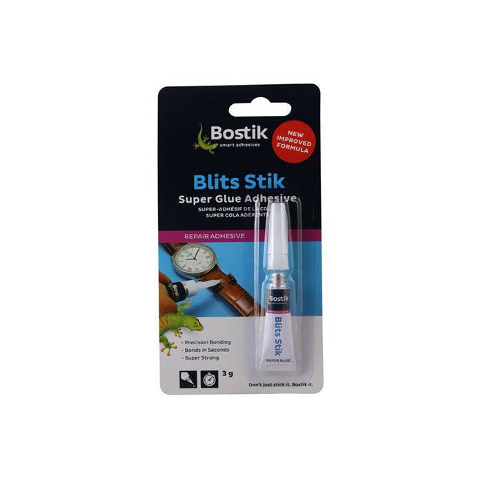 Bostik Blits Stik Super Glue 3g