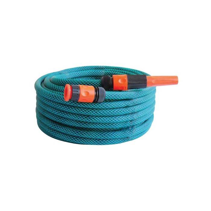 Watex Reinforced Nylon Garden Hose With Fitting 12mm x 20m