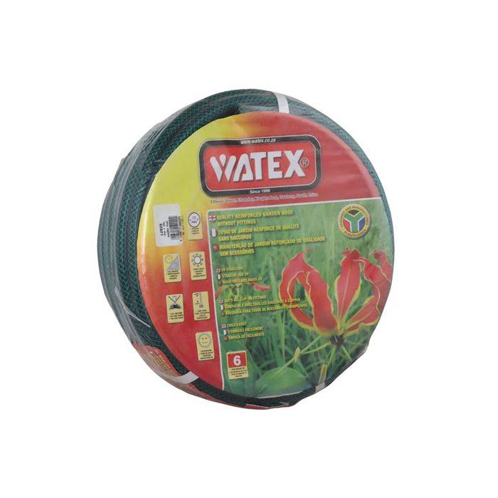 Watex Reinforced Nylon Garden Hose 12mm x 50m