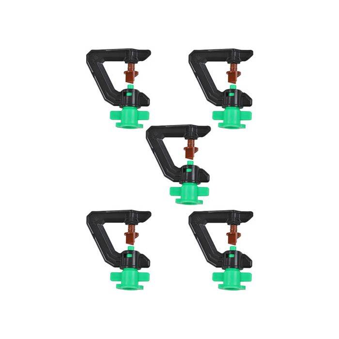 Eco Garden Micro Irrigation Brown 90° Head - 5 Pack