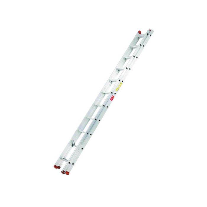 Castor & Ladder Aluminium Extension Ladder 4.2 - 7.8m