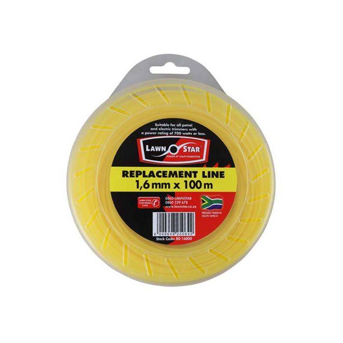 Lawn Star Nylon Trim Line 1.6mm x 100m