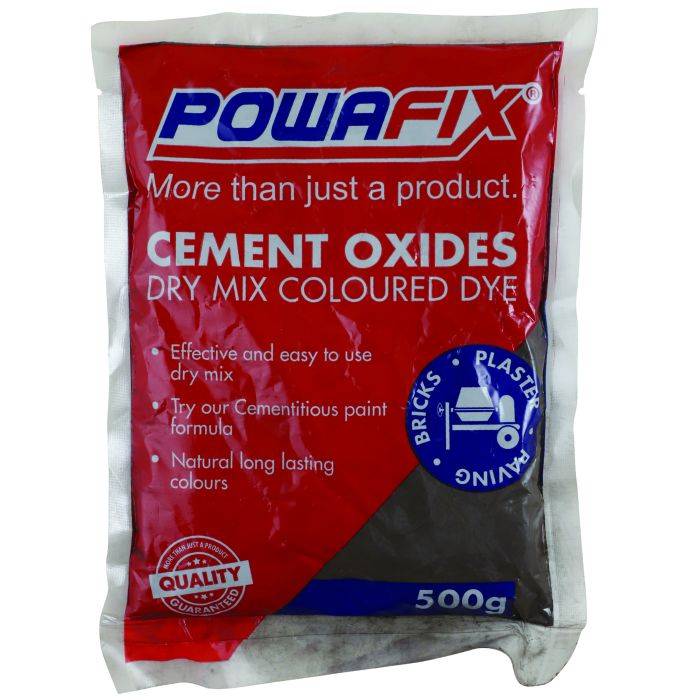 Powafix Cement Oxide Brown 500g