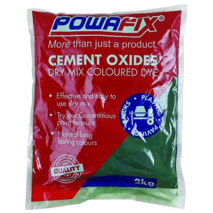 Powafix Cement Oxide Green 2kg