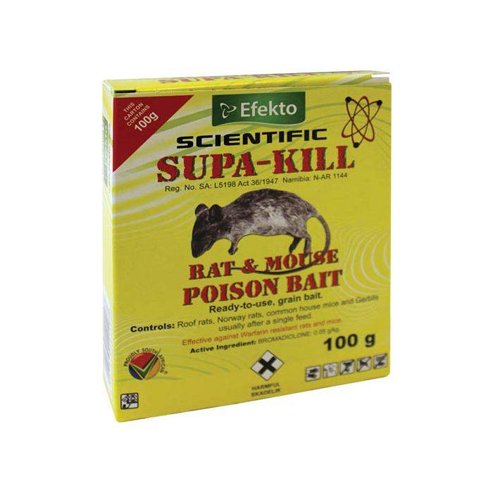 Efekto Supa-Kill Rat & Mouse Granular Bait 100g
