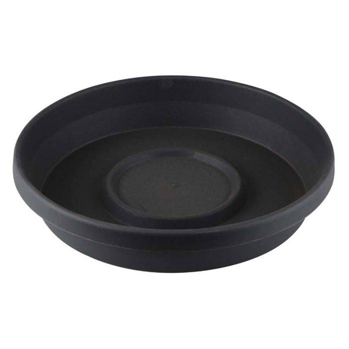 Sebor Charcoal Plant Pot Saucer 300mm