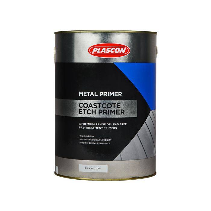 Plascon Coastcote Etch Primer Red Oxide 5L