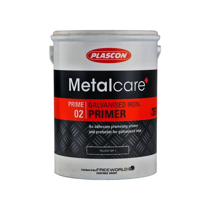 Plascon Metalcare Galvanized Iron Primer Yellow 5L