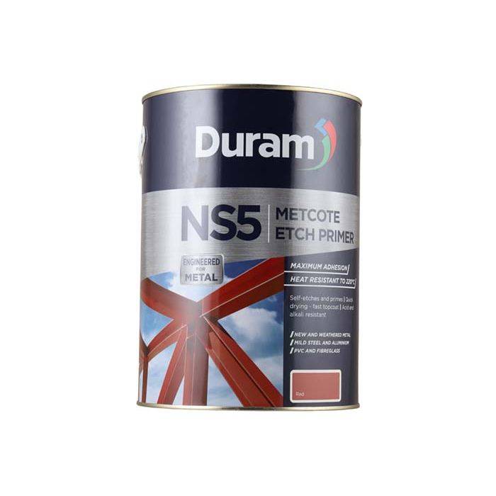 Duram NS5 Metcote Etch Primer Red 5L