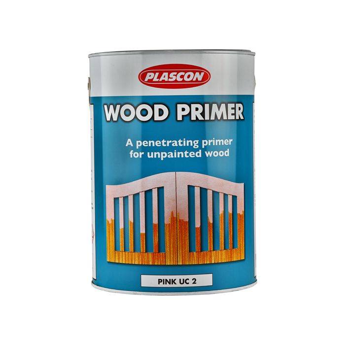Plascon Wood Primer Pink 5L
