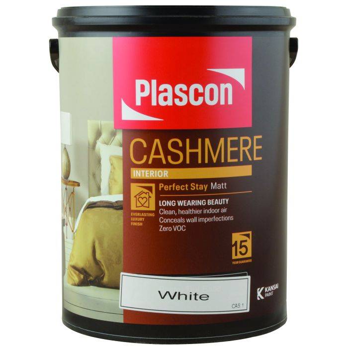 Plascon Cashmere White 5L