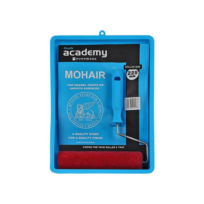 Academy Brushware Mock Mohair Roller & Tray Set 225mm