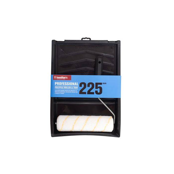 Hamilton's Professional Polypile Roller & Tray Set 225mm