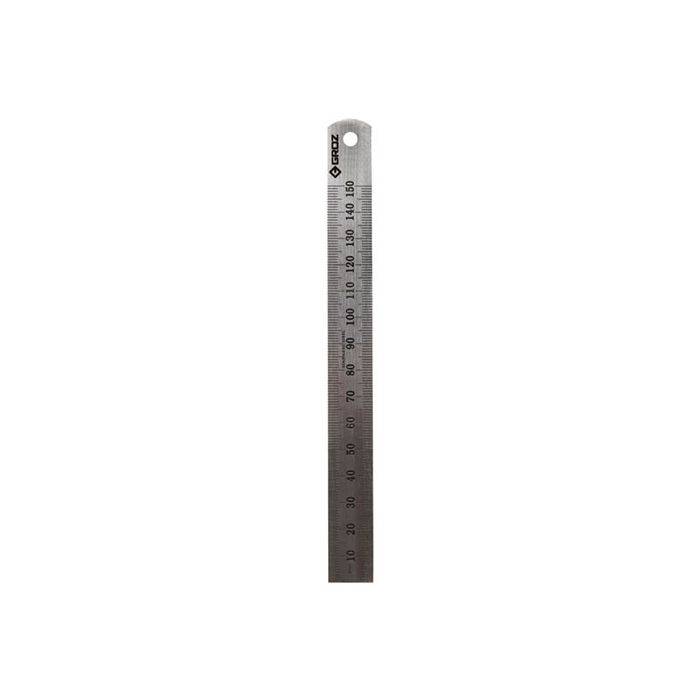 Groz Steel Ruler 150mm