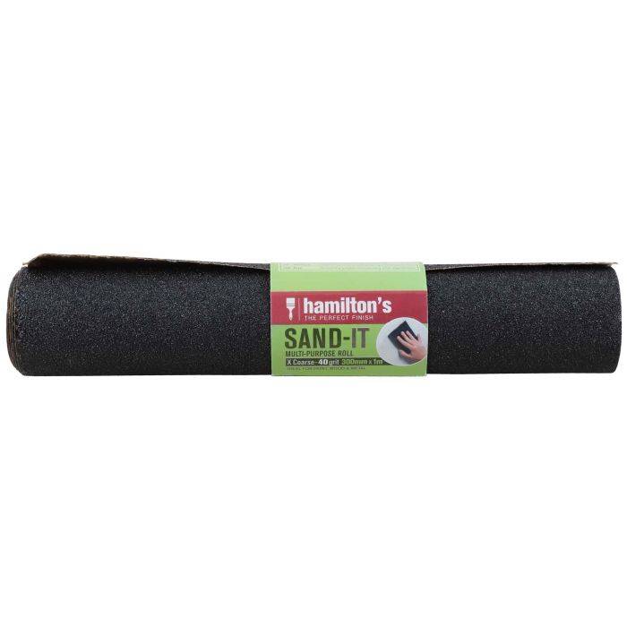 Hamilton's Sandpaper Roll 300mm x 1m - 100 Grit
