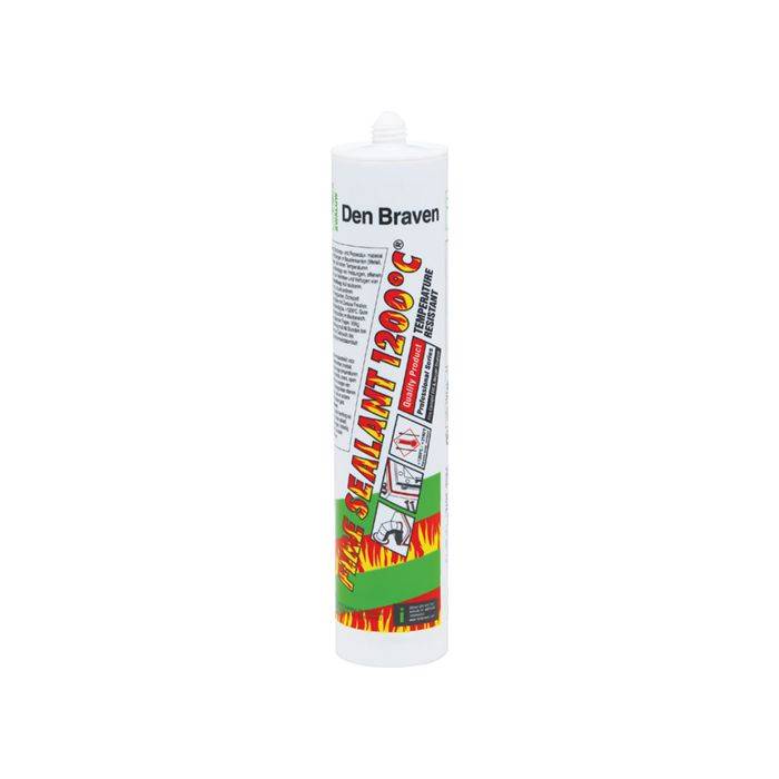 Den Braven Fire Sealant 1200°C Black 310ml