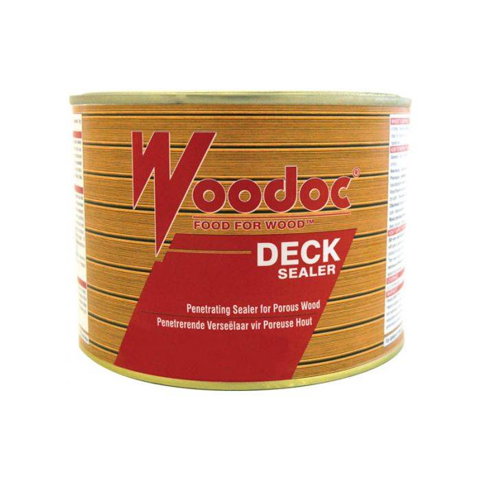 Woodoc Deck Sealer 1L- Deep Brown