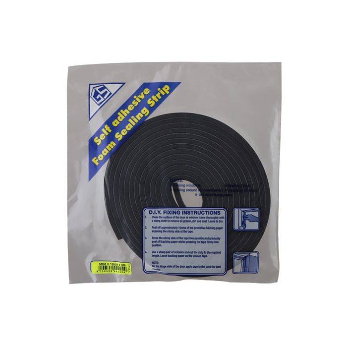 Glacier 5mm Foam Sealing Strip 15mm x 5m