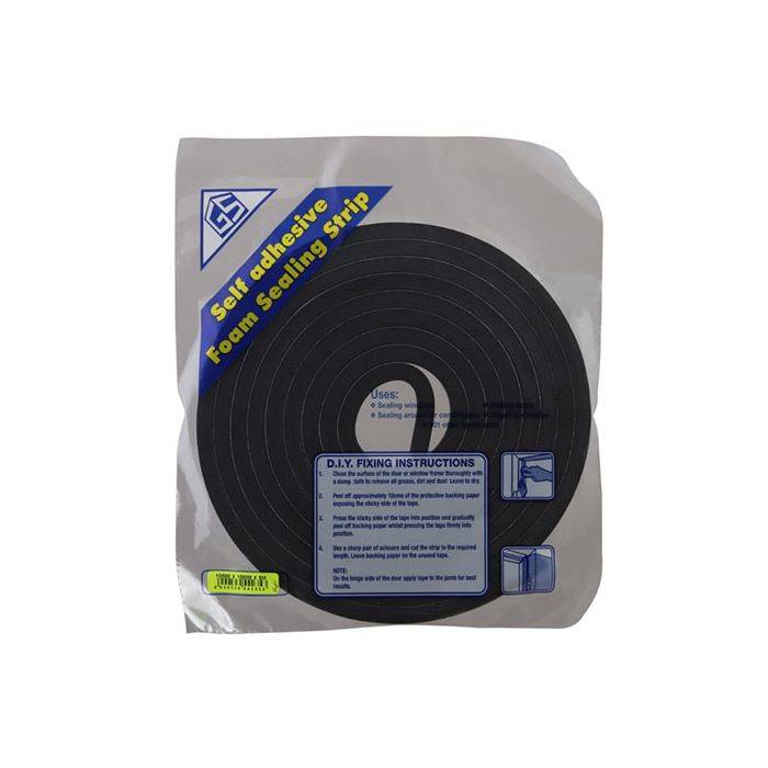 Glacier 10mm Foam Sealing Strip 15mm x 5m