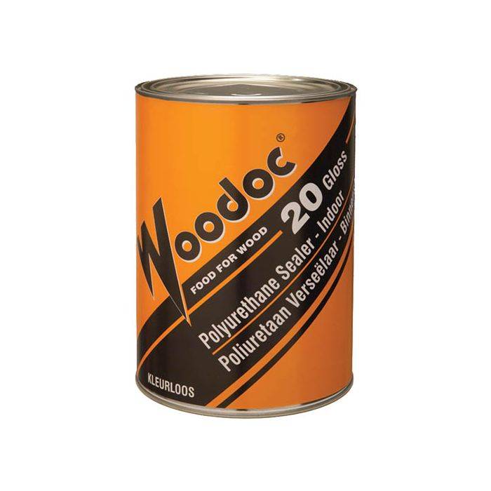 Woodoc 20 Interior Gloss Polyurethane Sealer Clear 5L