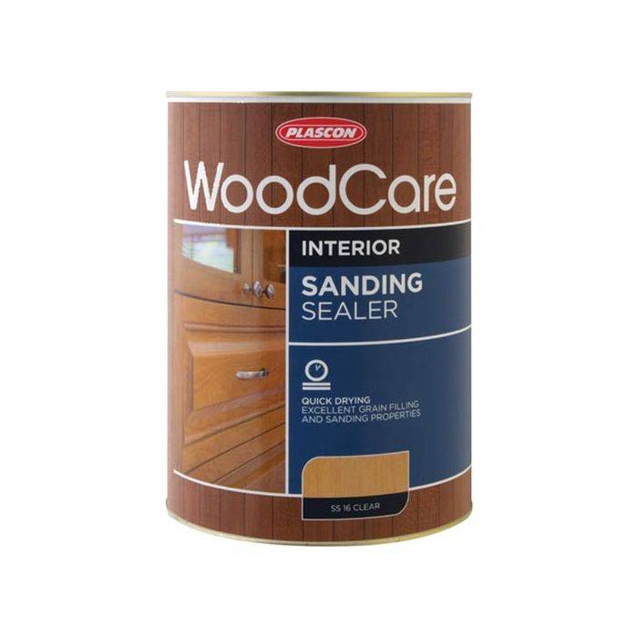 Plascon Woodcare Sanding Sealer Clear 5L