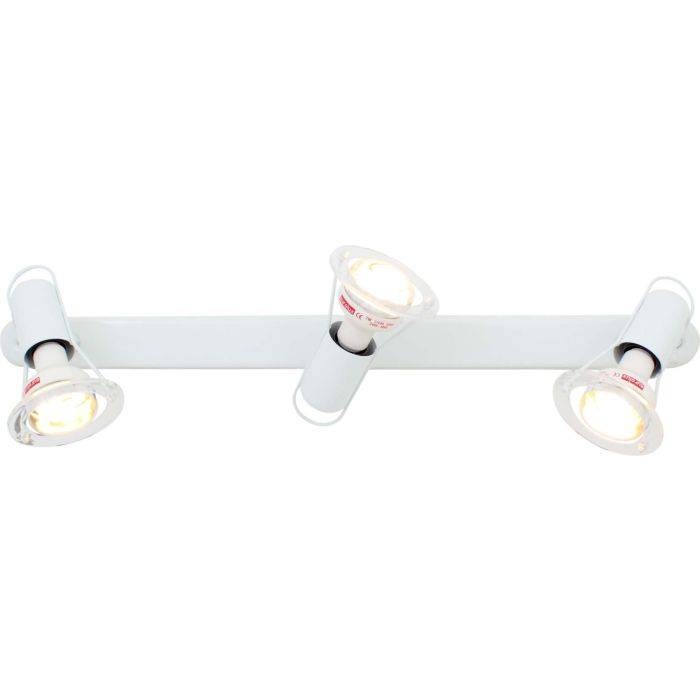 Eurolux White 3-Light Bar Spotlight