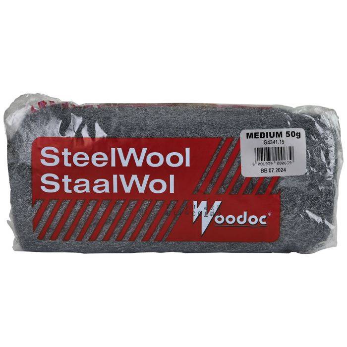 Woodoc Medium Steel Wool 50g