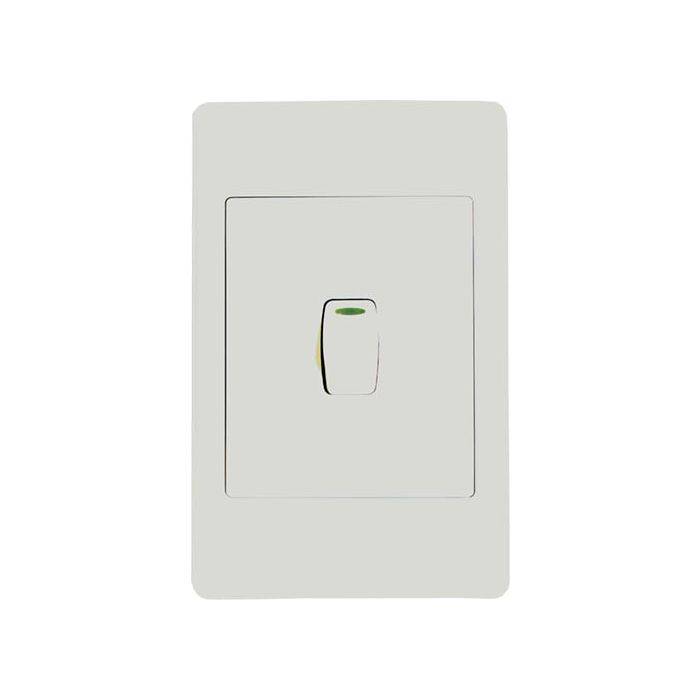 CBI White 1-Lever 1-Way Light Switch 2x4