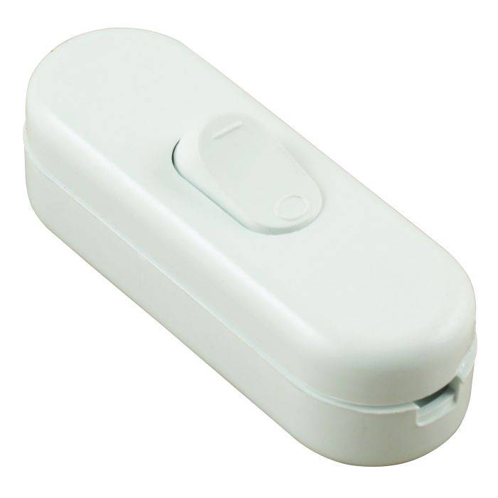 White Rocker Switch 2A