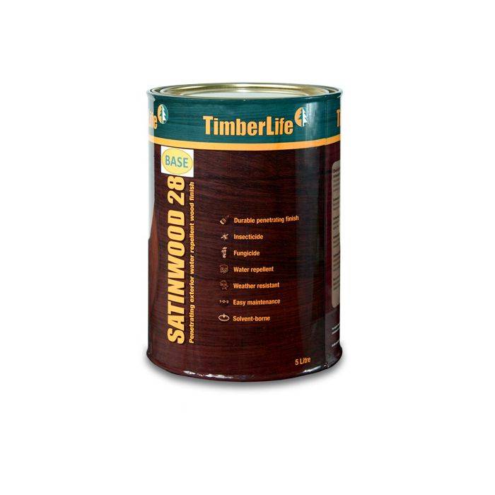 Timberlife Satinwood 28 Clear Base 5L