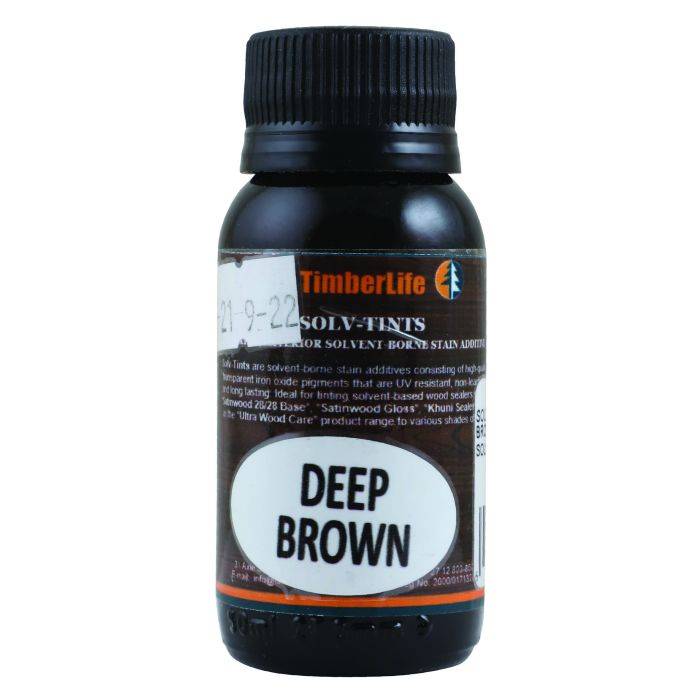 Timberlife Solv-Tint Deep Brown 50ml