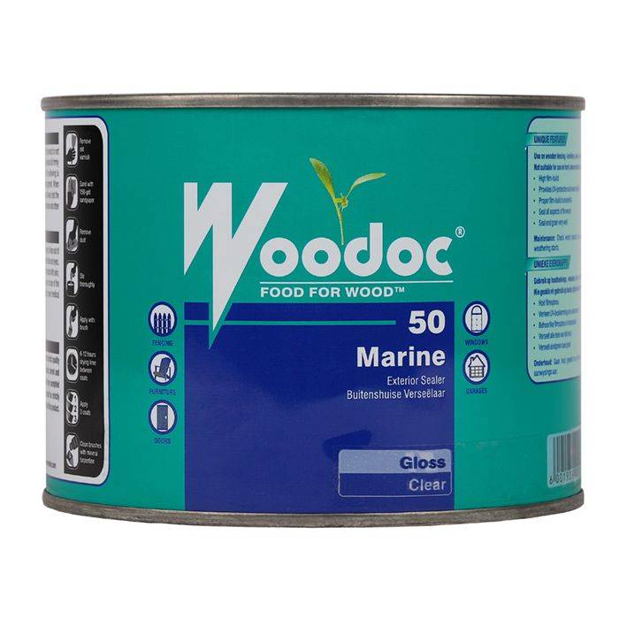 Woodoc 50 Exterior Gloss Sealer Clear 1L