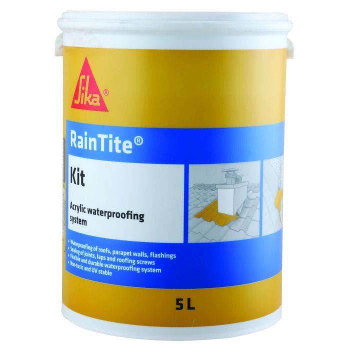 Sika RainTite Acrylic Waterproofing System Brown 5L