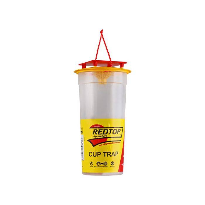 Red Top Cup Fly Trap