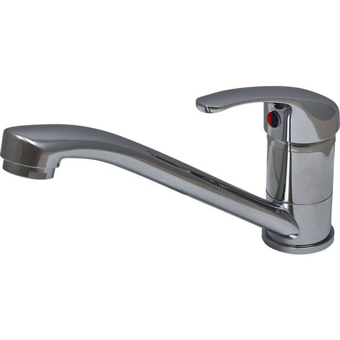 Icon Red Chrome Plated Pisces Deck Type Sink Mixer