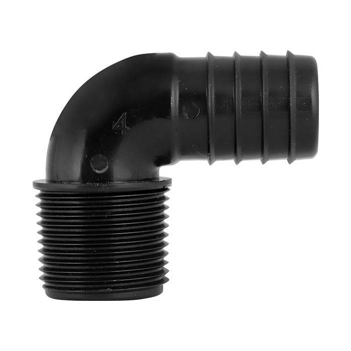 Nylon Irrigation Elbow Male Adaptor 25mm