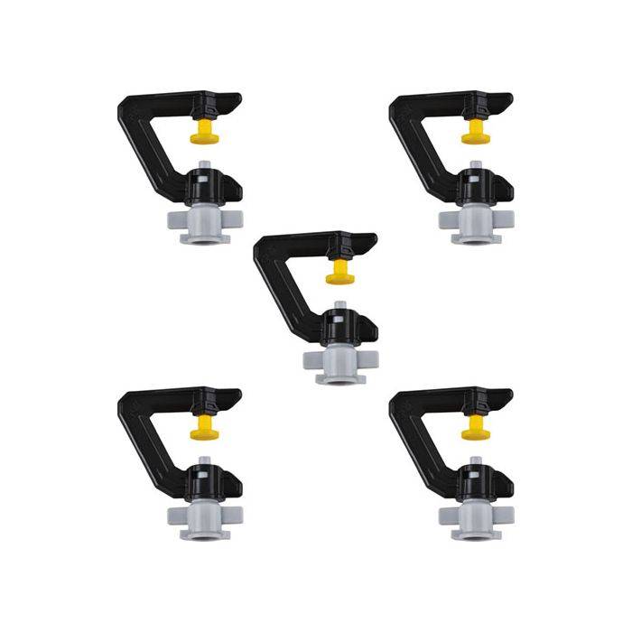 Rain-Jet Micro Irrigation Red 360° Mister Head - 5 Pack