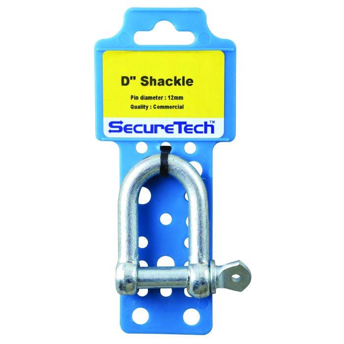 SecureTech D Shackle 12mm