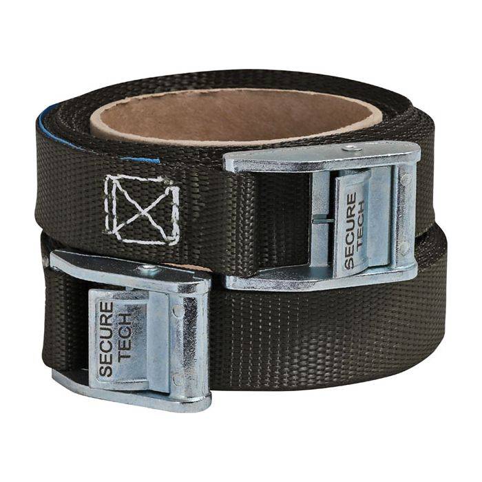 SecureTech Endless Cam Buckle Straps 25mm x 4m - 2 Pack