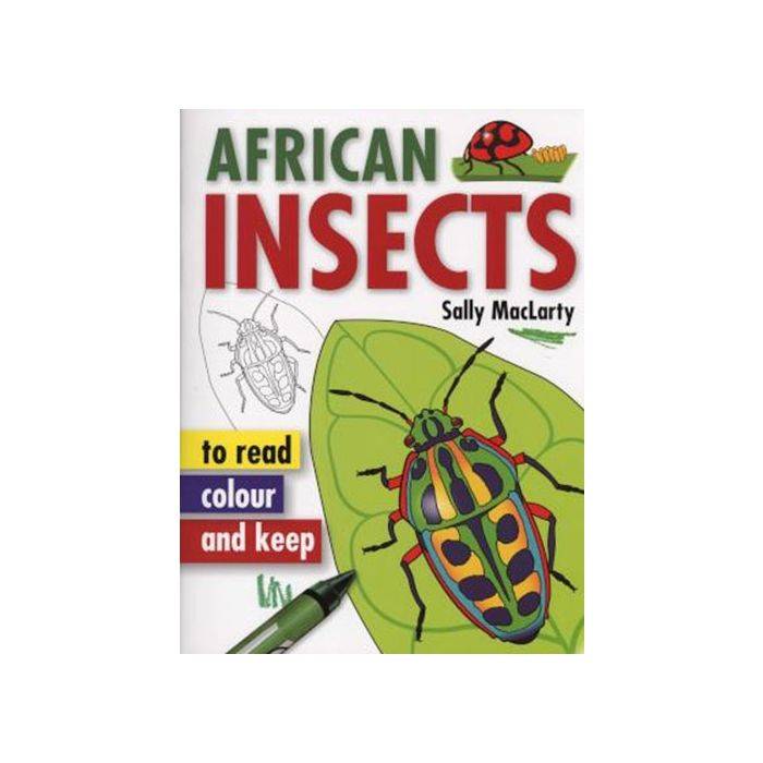 African Insects To Read, Colour & Keep (Paperback)