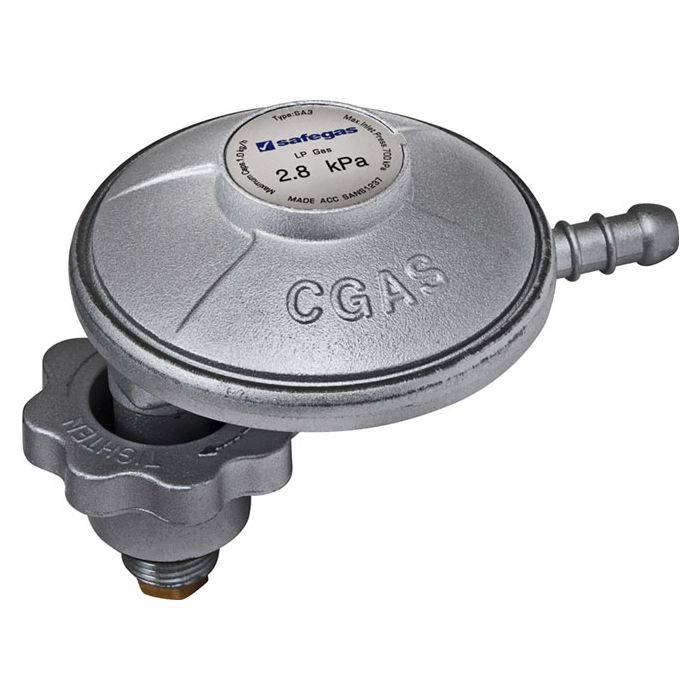 Safegas L-Shape Gas Regulator