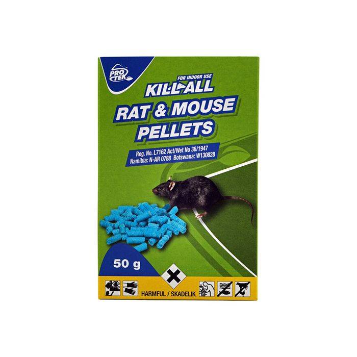 Protek Kill-All Rat & Mouse Pellets 50g