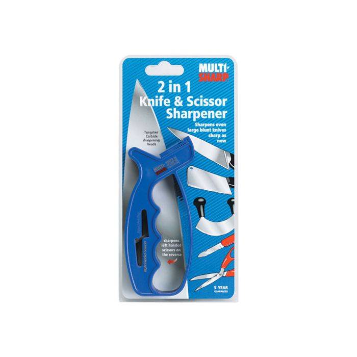 Multi-Sharp 2-In-1 Knife & Scissor Sharpener