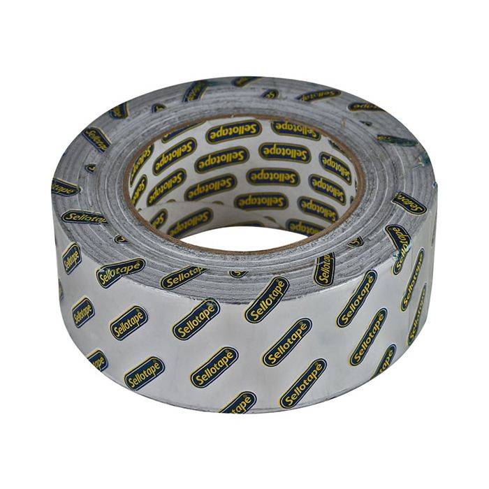 Sellotape Aluminium Foil Tape 48mm x 50m